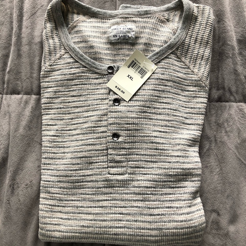 Brand new Lucky Brand long sleeve sz XXL